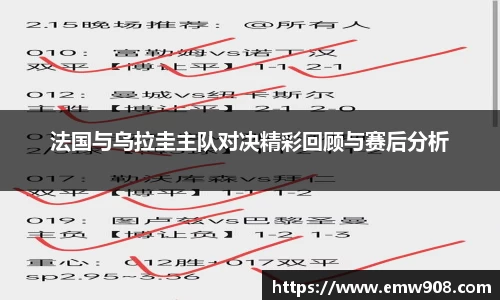 法国与乌拉圭主队对决精彩回顾与赛后分析